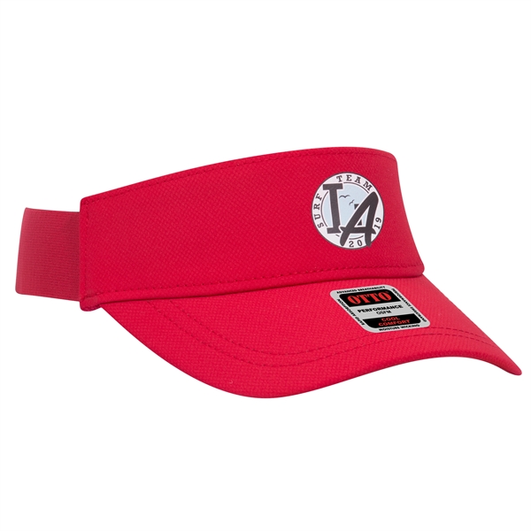 UPF 50+ Cool Comfort Performance Stretchable Knit Sun Visor
