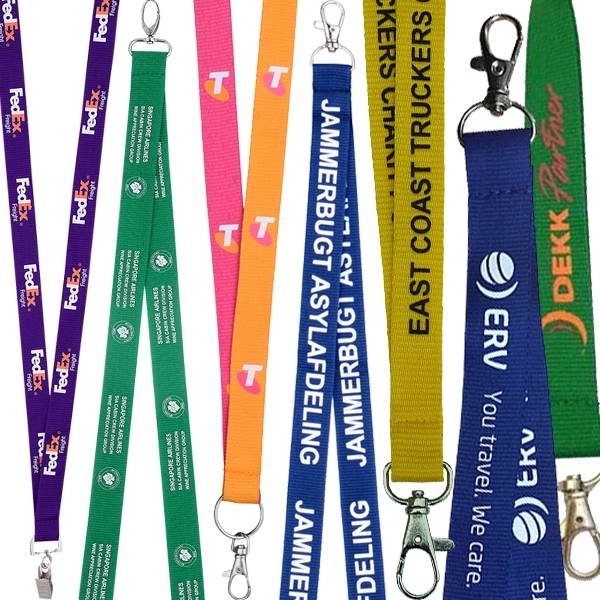 Low Cost Custom Polyester Lanyards